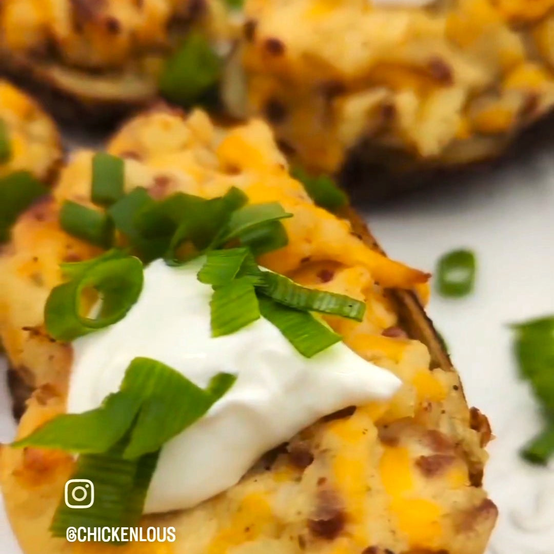 Chicken Lou's® Honey Mustard Twice Baked Potatoes